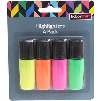 Highlighter Pens 4 Pack image number 4