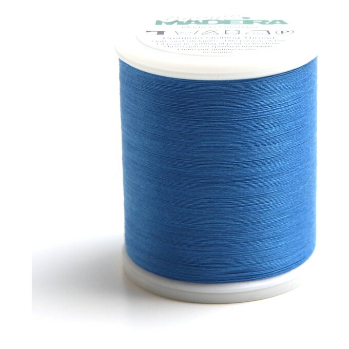 Madeira Blue Cotona 50 Quilting Thread 1000m (580) image number 1