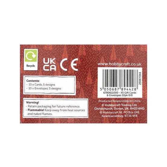 Christmas Cards and Envelopes 10 Pack image number 4