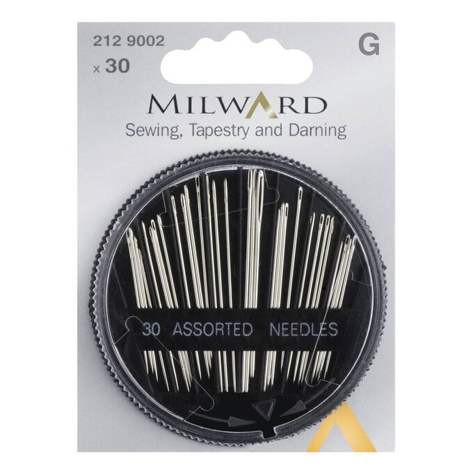 Milward Sewing Tapestry and Darning Needles 30 Pack image number 1