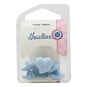 Hemline  Baby Blue Novelty Hearts Button 6 Pack image number 2
