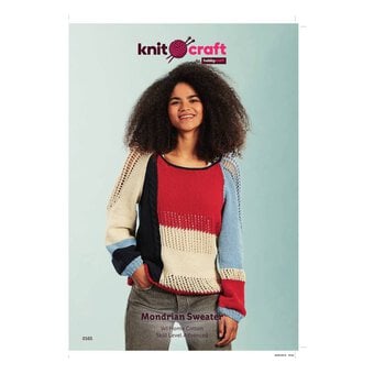 Knitcraft Mondrian Sweater Digital Pattern 0165