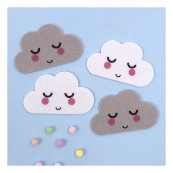 Felt Clouds 4 Pack