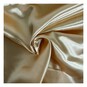 Gold Silky Satin Fabric by the Metre image number 1
