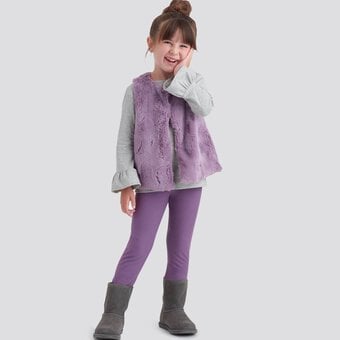 Simplicity Kids’ Top and Leggings Sewing Pattern S9198 (3-8) image number 3