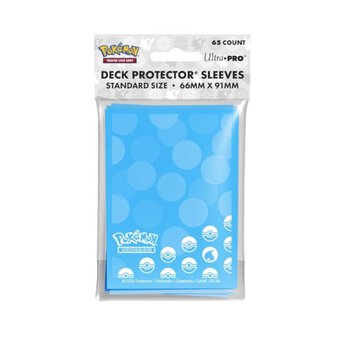 Pokemon Water Energy Deck Protector Sleeves 65 Pack 