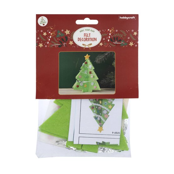 Make Your Own Felt Christmas Tree Kit image number 4