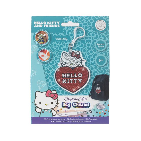 Crystal Art Hello Kitty Bag Charm Kit image number 1