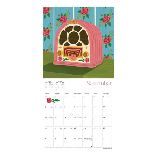 Vintage Home Wall Calendar 2027 image number 3
