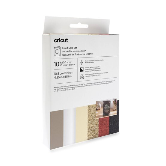 Cricut Joy Glitz and Glam Insert Card Set 10 Pack  image number 1