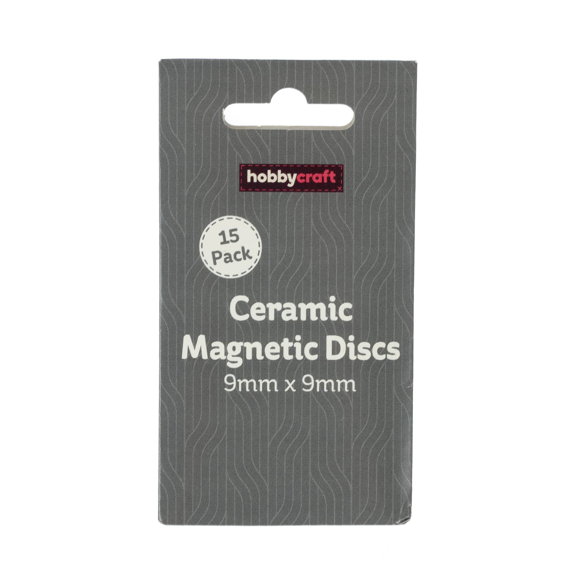 Ceramic Discs 9mm 15 Pack Hobbycraft