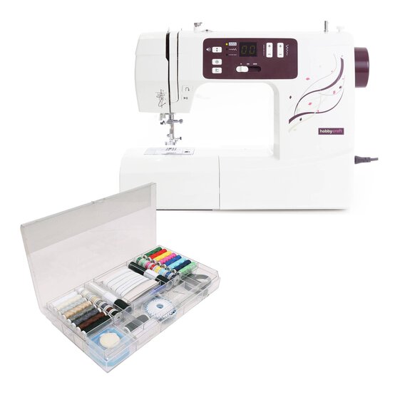 Hobbycraft 100S Sewing Machine and Essentials Bundle image number 1