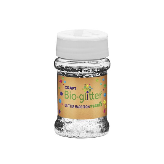 Silver Craft Bioglitter Shaker 40g image number 1