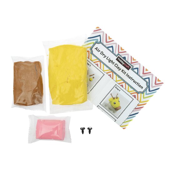 Giraffe Air Dry Light Clay Kit image number 3