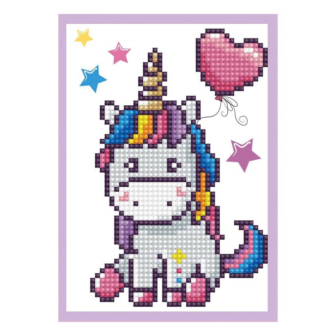 Diamond Dotz Baby Unicorn Card Kit image number 1