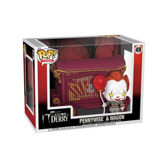 Funko POP Pennywise and POP Town Wagon