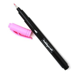 Coloured Hard Tip Brush Pens 4 Pack image number 2