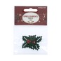 Beaded Holly Felt Toppers 2 Pack image number 4