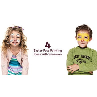 4 Easter Face Painting Ideas with Snazaroo