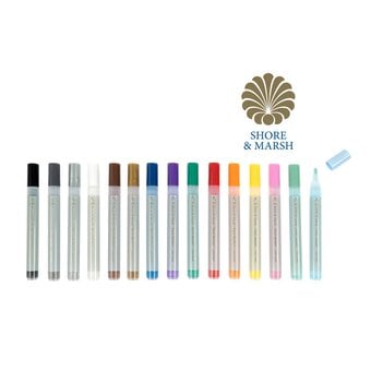 Shore & Marsh Assorted Paint Markers 15 Pack