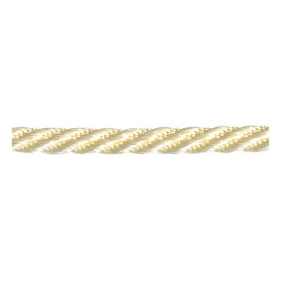 Berisfords Cream Barley Twist Rope by the Metre image number 1