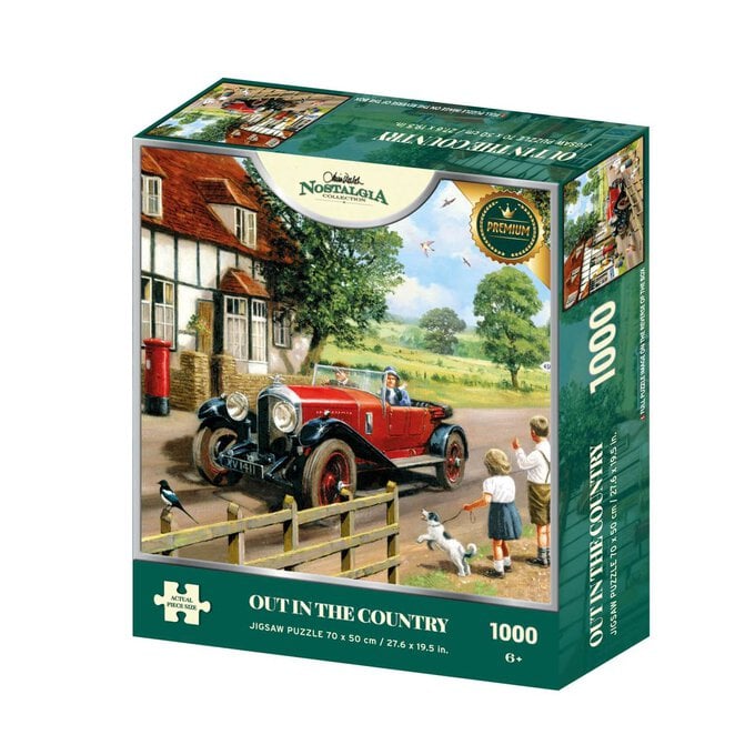 Out in the Country Jigsaw Puzzle 1000 Pieces image number 1