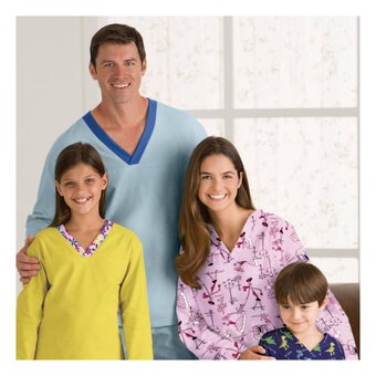 Simplicity Family Pyjamas Sewing Pattern 3935 