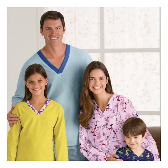 Simplicity Family Pyjamas Sewing Pattern 3935  image number 2