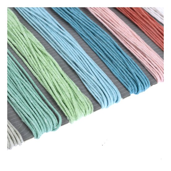 Pastel Cotton Cords 40m 8 Pack  image number 2