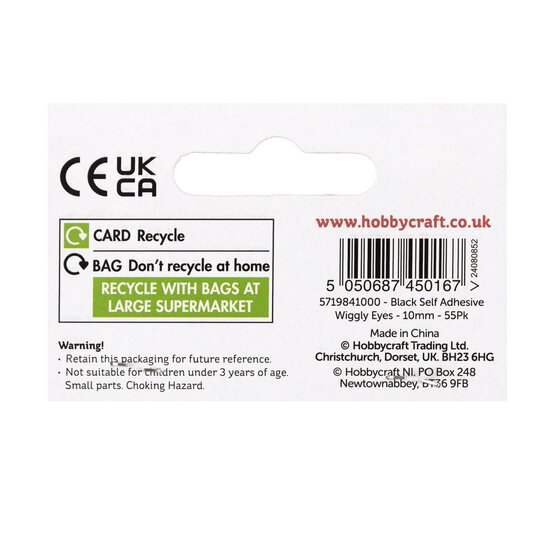 Googly Eyes 10mm 55 Pack image number 4