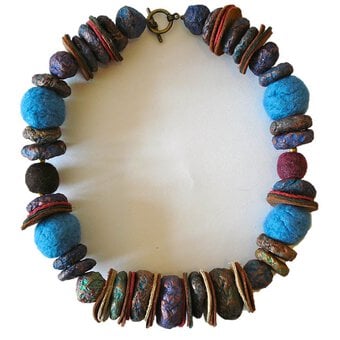 How to Make Wet Felt Beads