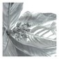 Silver Poinsettia Clip 24cm image number 2