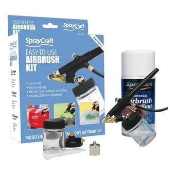 SprayCraft SP15K Easy-to-Use Airbrush Kit