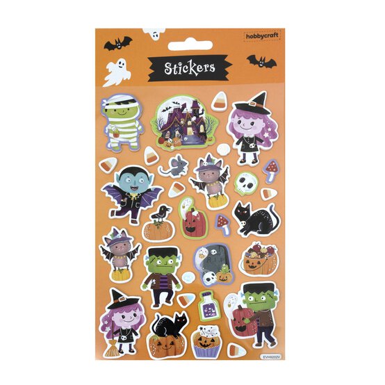 Halloween Character Foam Stickers image number 3
