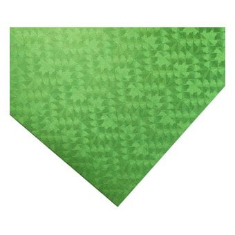 Green Hologram Foam Sheet 22.5cm x 30cm