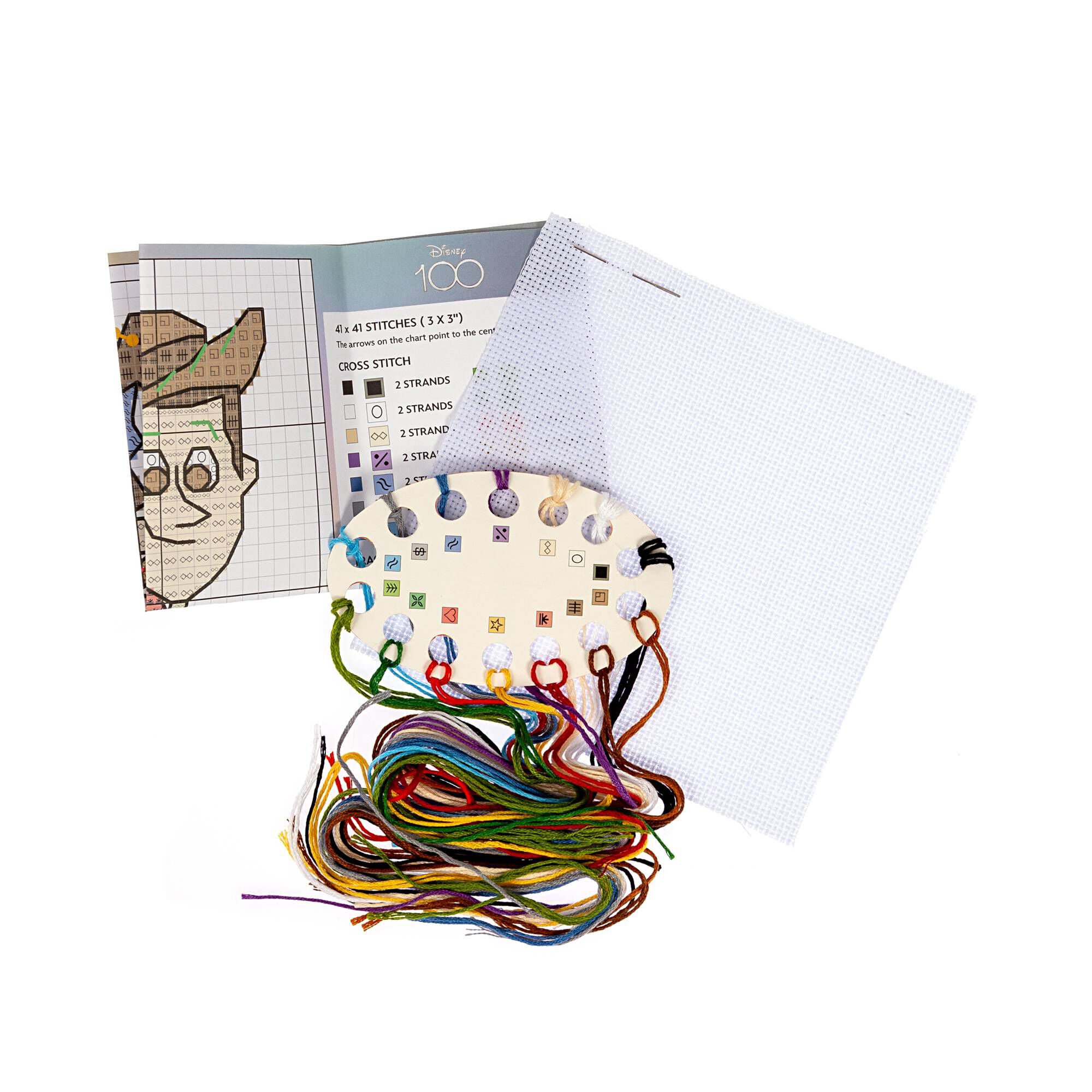 Disney 100 Toy Story Mini Cross Stitch Kit Hobbycraft