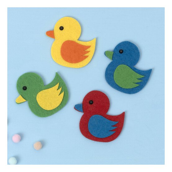 Felt Ducks 4 Pack image number 1