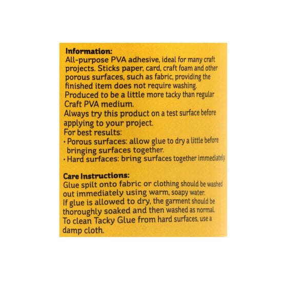 Tacky Glue 250ml image number 3