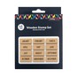 Monthly Wooden Stamps 12 Pack image number 3