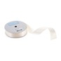 Trimits Cream Double-Faced Satin Ribbon by the Metre 25mm image number 1
