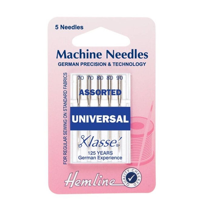 Hemline Assorted Machine Needle 5 Pack image number 1