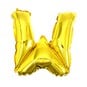Gold Foil Letter W Balloon image number 1