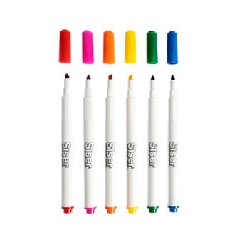 Siser Primary Sublimation Markers 6 Pack