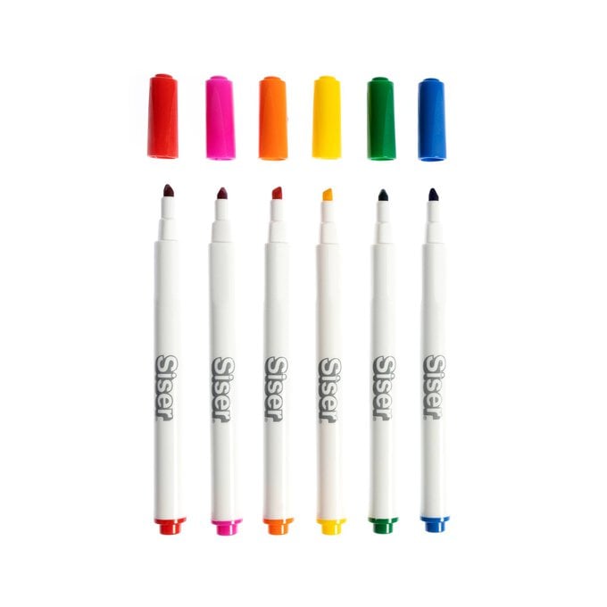 Siser Primary Sublimation Markers 6 Pack image number 1