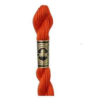 DMC Orange Pearl Cotton Thread Size 3 15m (946)