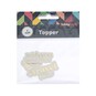 Gold Foil Travel Sentiment Card Toppers 3 Pack image number 4
