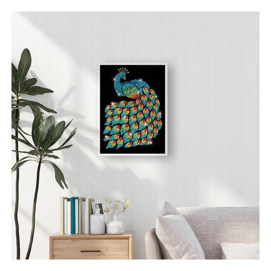 Kitfix Peacock Sequin Art Purple Kit image number 2