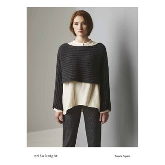 Erika Knight Wild Wool Sussex Square Sweater Digital Pattern 1100