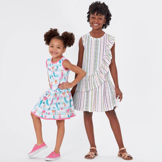 New Look Girls&rsquo; Dresses Sewing Pattern N6630 image number 3