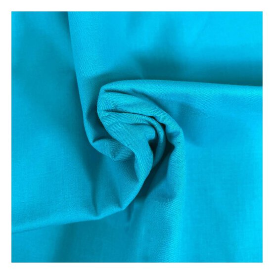 Peacock Organic Premium Cotton Fabric by the Metre image number 1